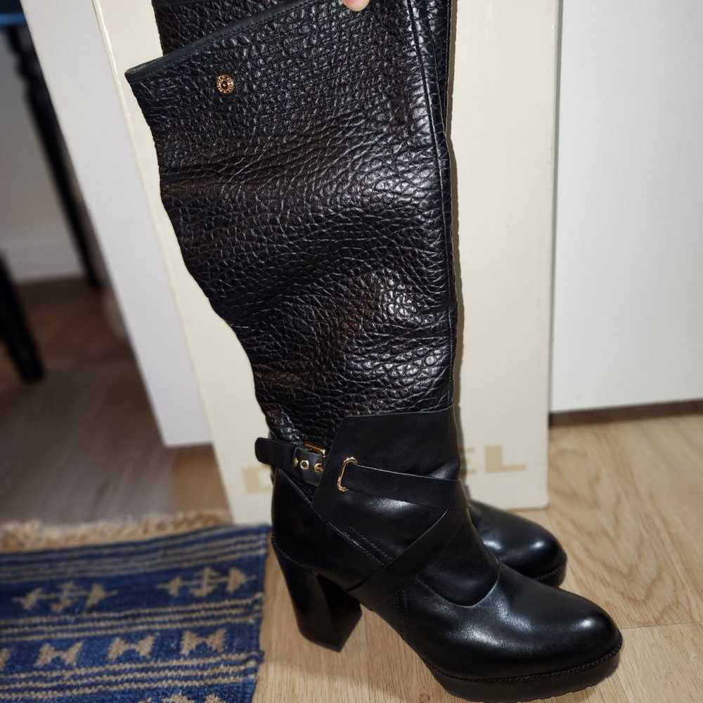 diesel leather boots - image 3