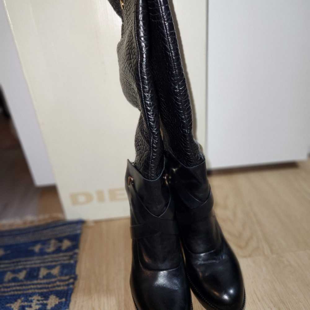 diesel leather boots - image 5