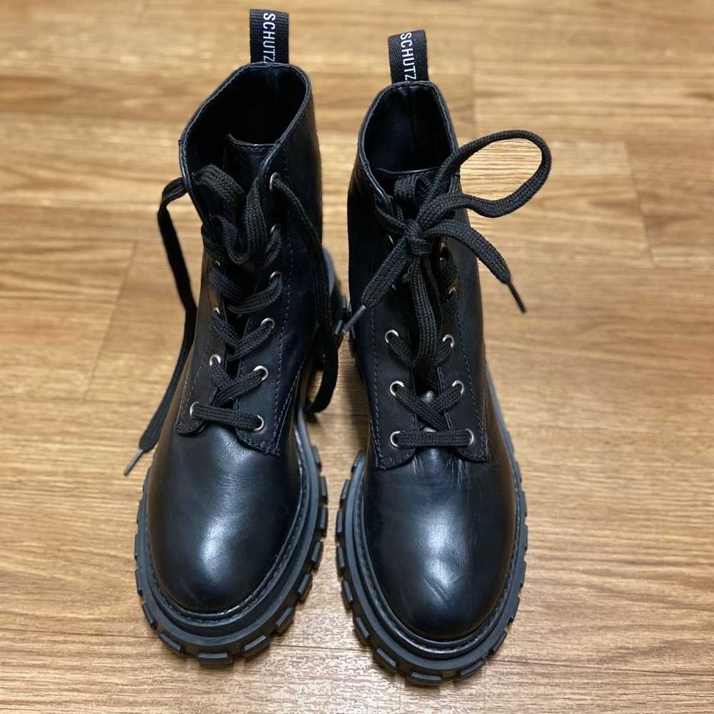 SCHULTZ Black Ankle Boots - image 9