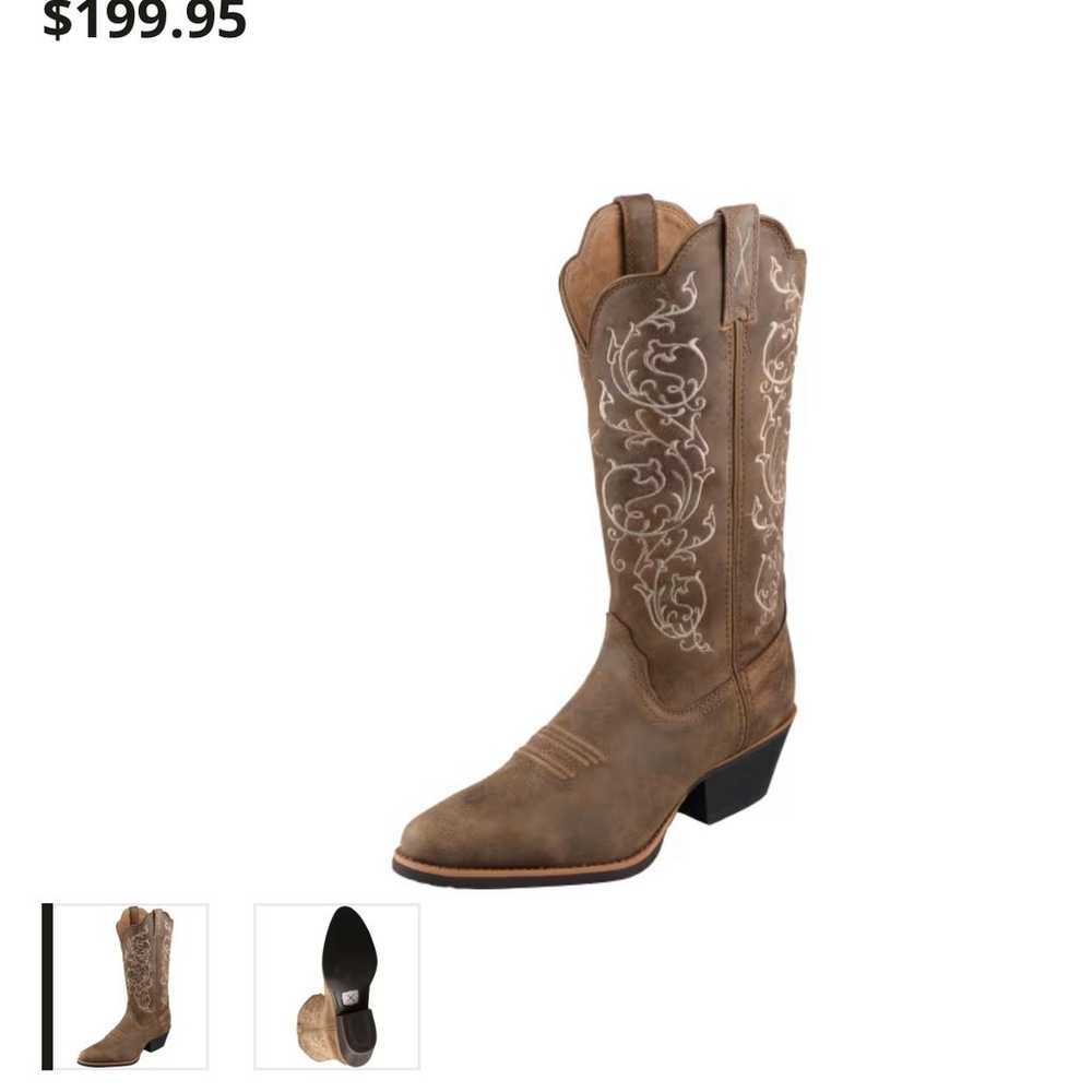 Twisted X Embroidered Women’s Cowboy Boots - image 7