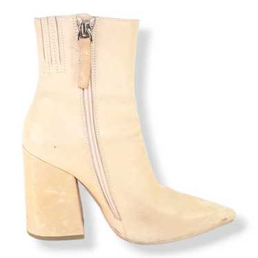 #126 Alias Mae Alana Leather Ankle Boots Square T… - image 1