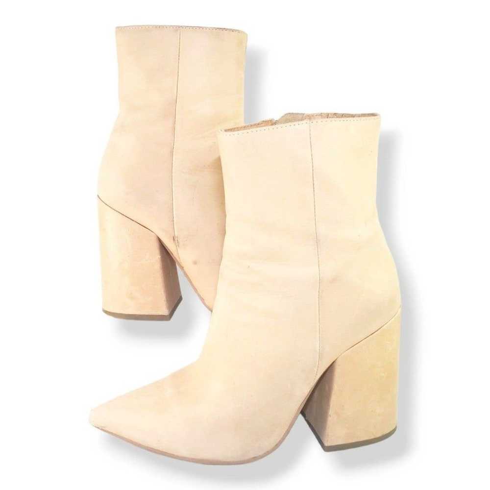 #126 Alias Mae Alana Leather Ankle Boots Square T… - image 2