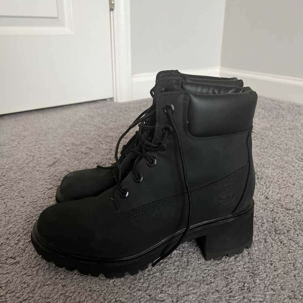 Timberland Kinsley 6in WP Boots Womens Nubuck Bla… - image 3