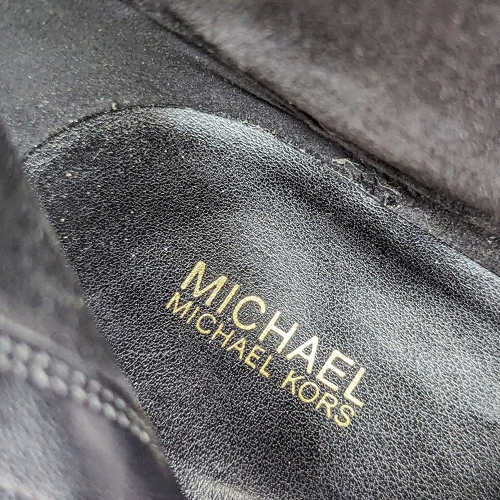 Michael Kors Women Finley MK Logo Black Leather K… - image 6