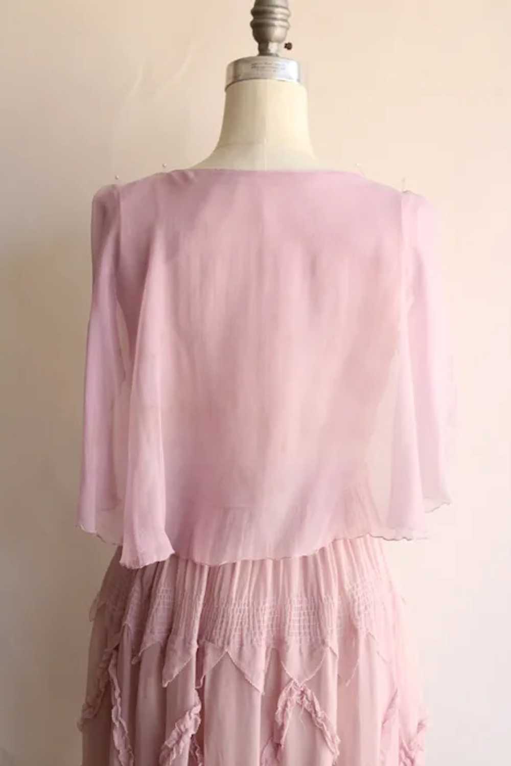 Vintage Antique 1920s Dress, Lavender Purple Silk… - image 8