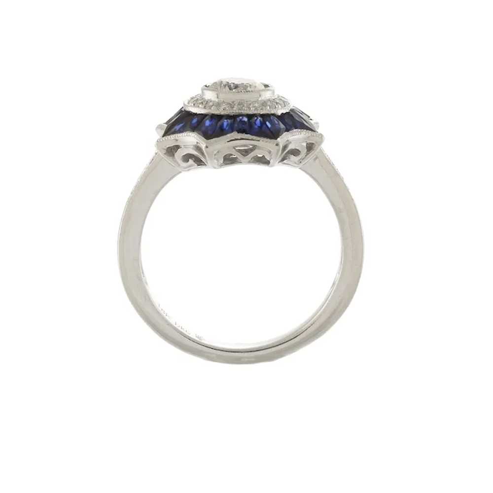 Fantastic Beverley K Sapphire & Diamond Ring in 1… - image 4