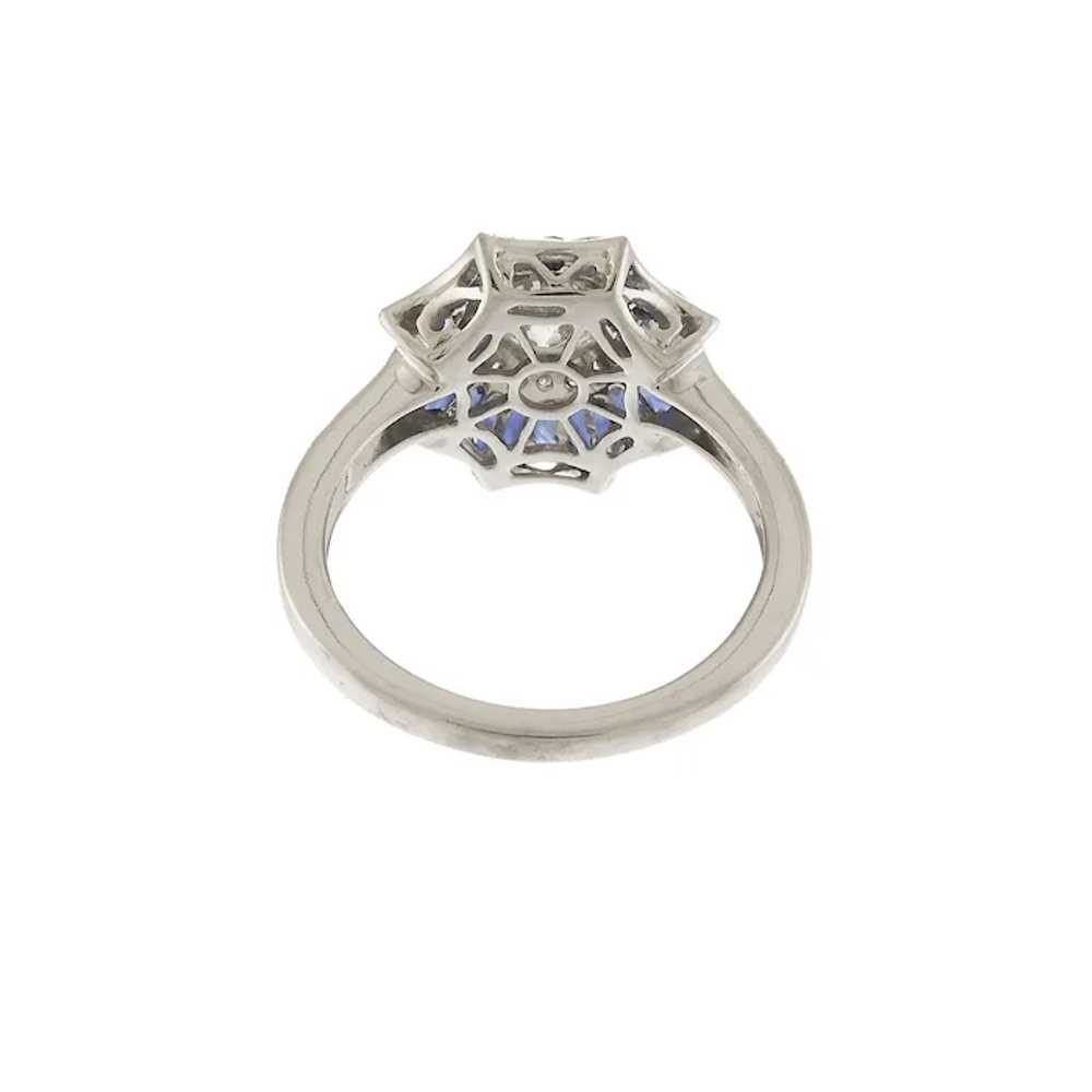 Fantastic Beverley K Sapphire & Diamond Ring in 1… - image 5