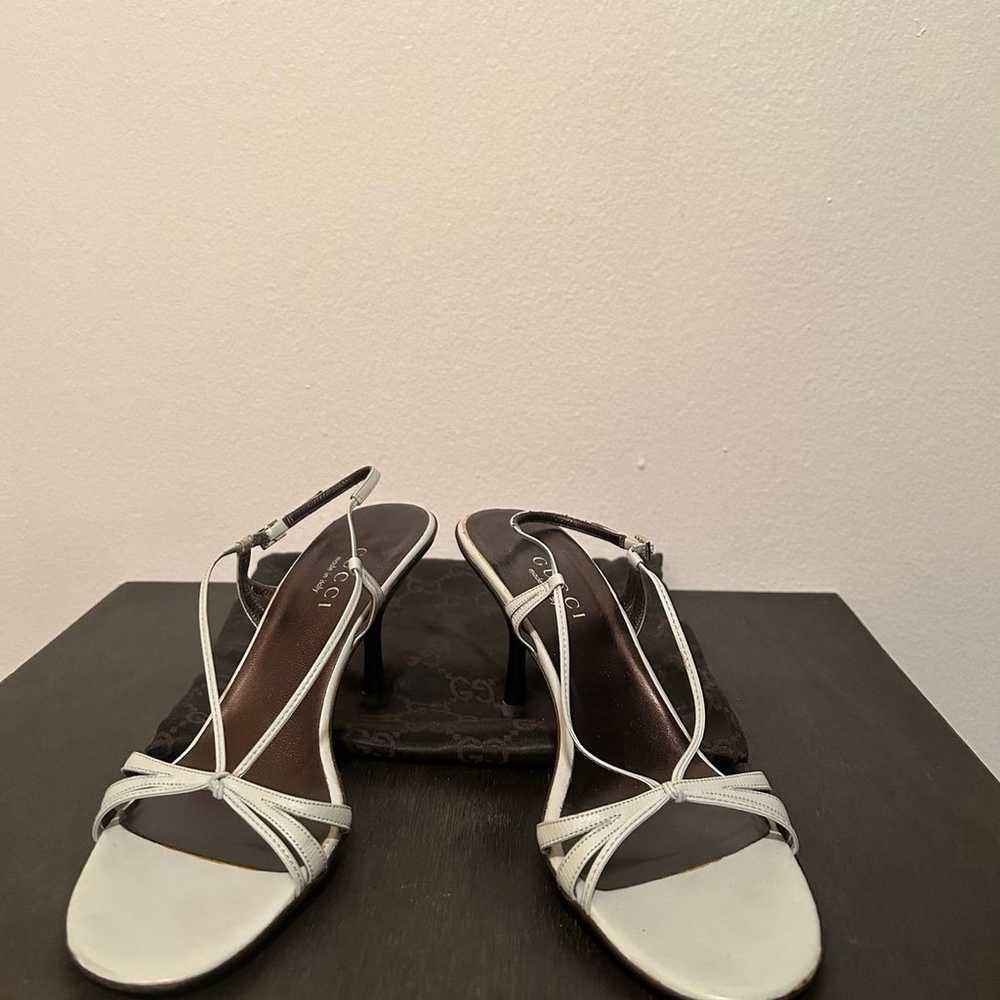 Gucci Vintage Slingback Strappy Leather Sandals, … - image 2