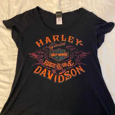 Vintage Harley Davison top - image 1