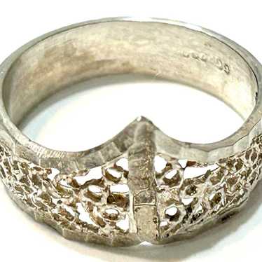 MCM crown sterling silver size 9 ring - image 1