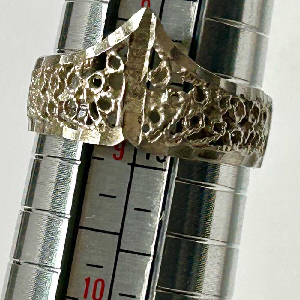 MCM crown sterling silver size 9 ring - image 4