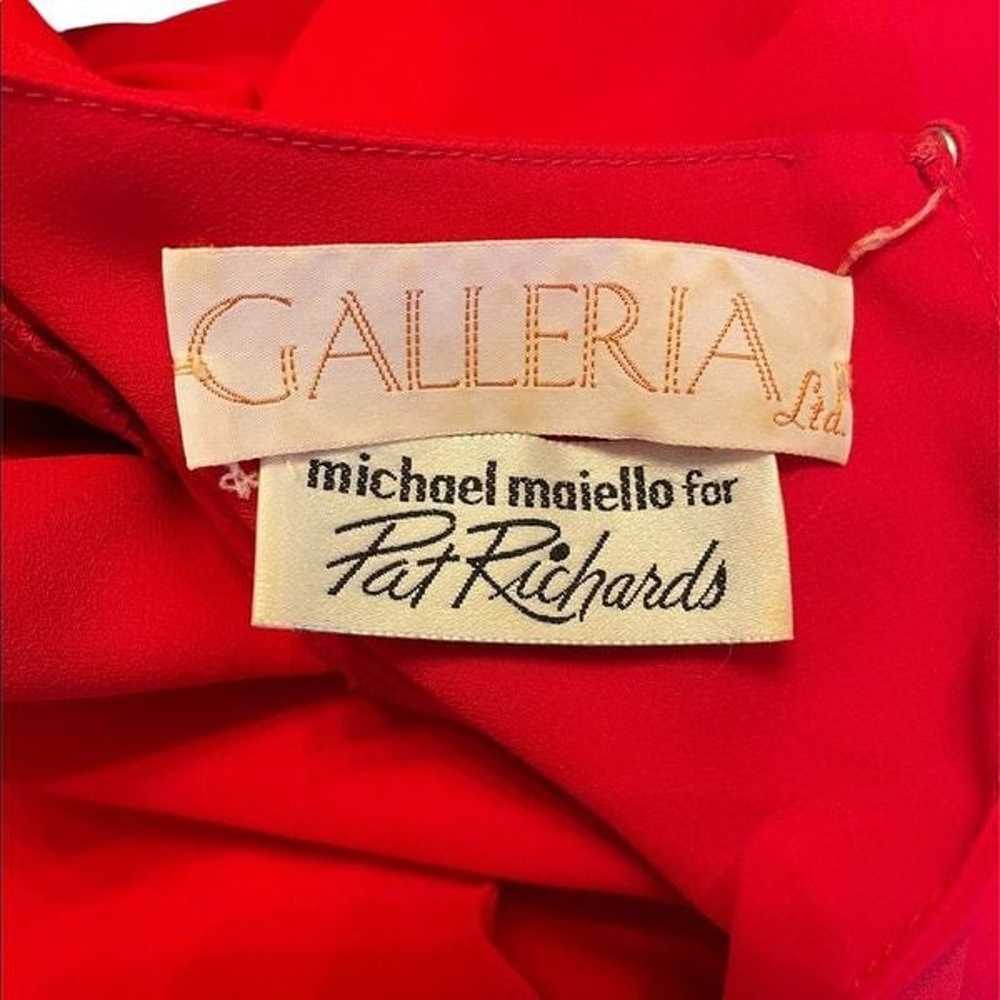Michael Maiello for Pat Richards red shift dress … - image 4