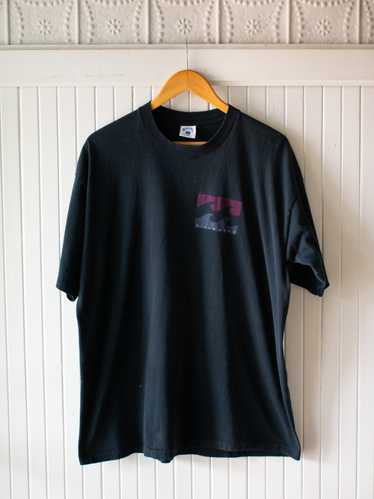 Vintage t-shirt 1980s Black Billabong XL