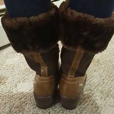Ladies Fuzzy Boot - image 1
