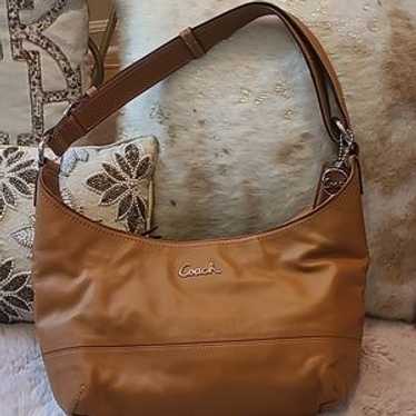 バッグ Coach East West Duffle Leather Shoulder Coach East West Duffle Soho Shoulder Bag Hand Signature Pink
