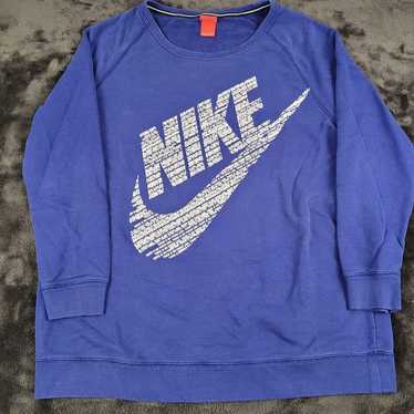 Vintage 90's Nike Sweatshirt Tunic Womens Size L … - image 1