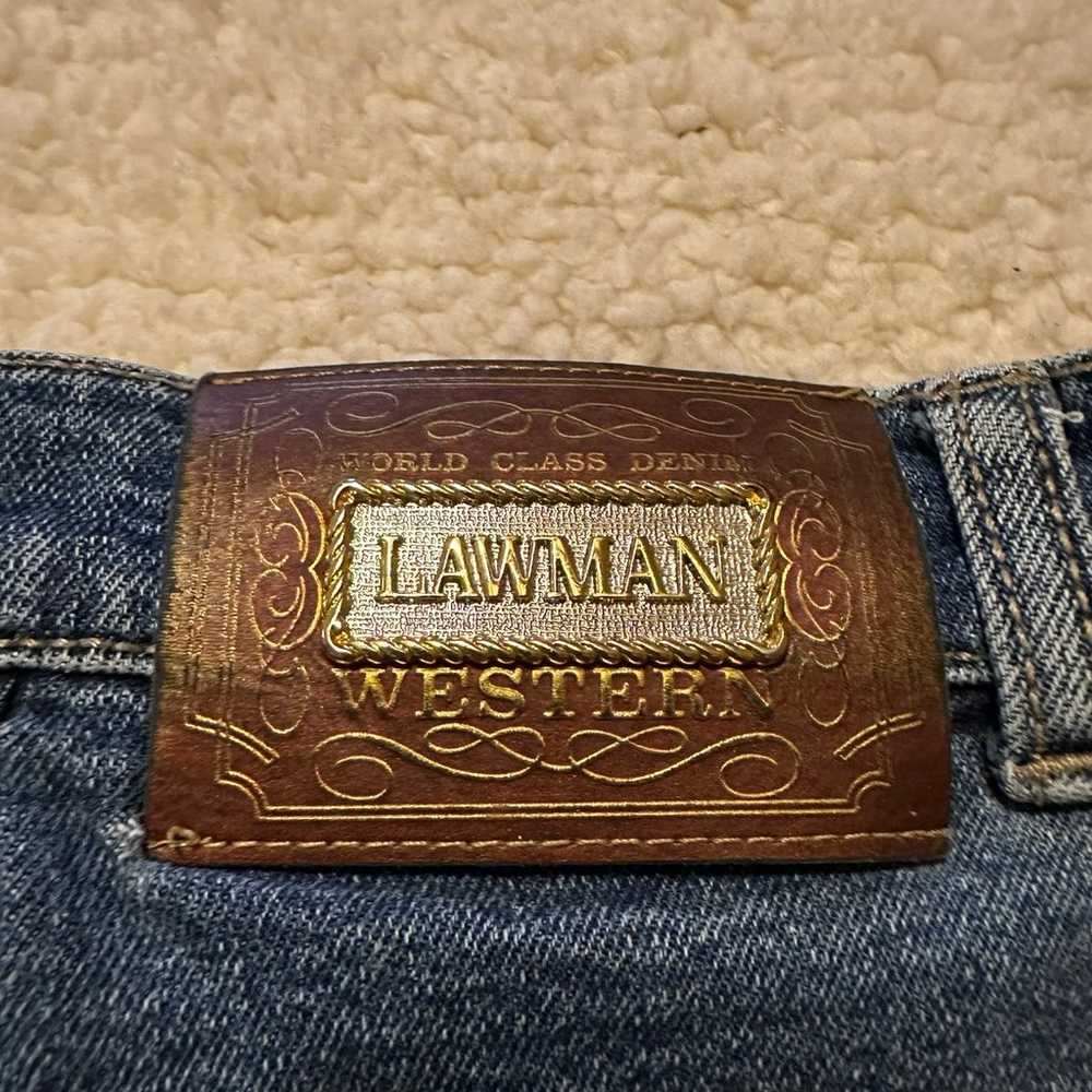 Lawman Western Vintage Jeans - image 7