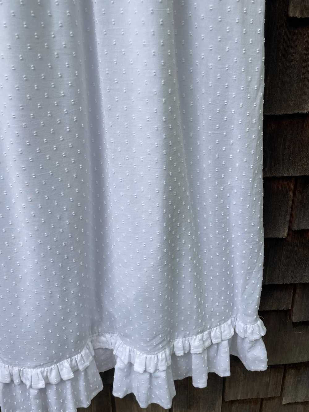 Batsheva Ruffled Swiss Dot Maxi Dress (M) | Used,… - image 4