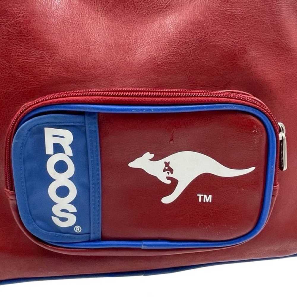ROOS - Vintage faux leather KangaRoos travel Bag … - image 2