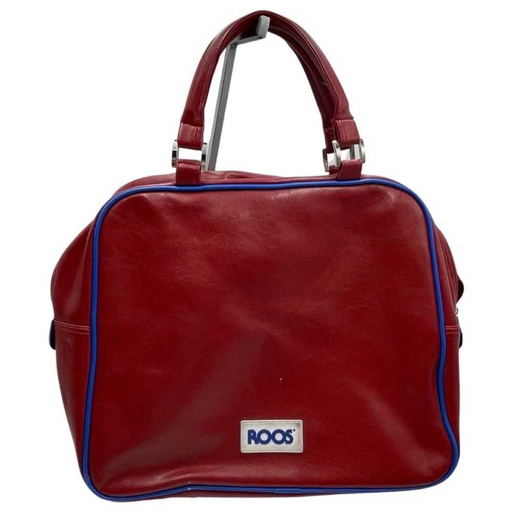 ROOS - Vintage faux leather KangaRoos travel Bag … - image 3