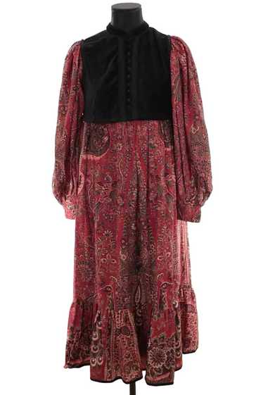 Circular Clothing Robe en laine Laurence Bras rou… - image 1