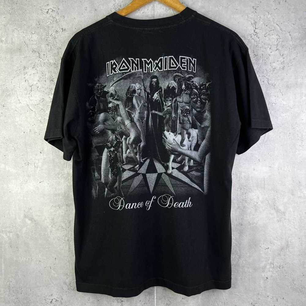 Vintage Y2K Iron Maiden Dance Of Death Double Sid… - image 2