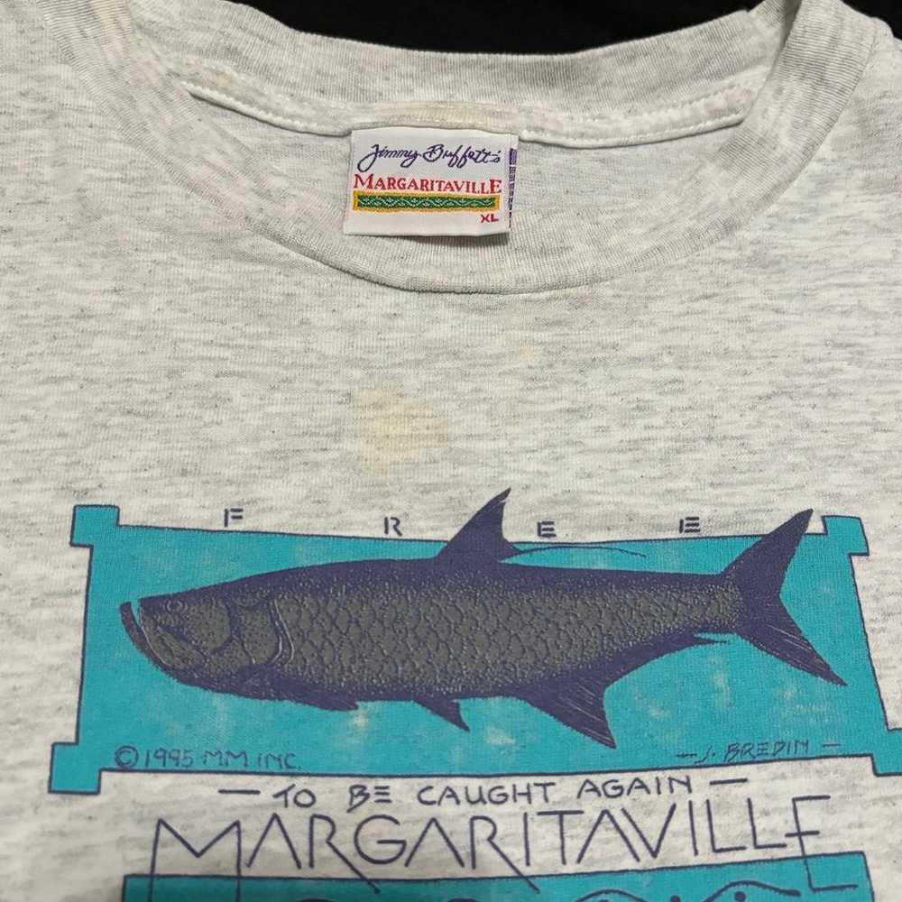 Vintage 1995 Jimmy Buffet Margaritaville Shirt - image 3