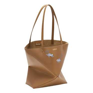 Loewe Puzzle Fold leather tote - image 1