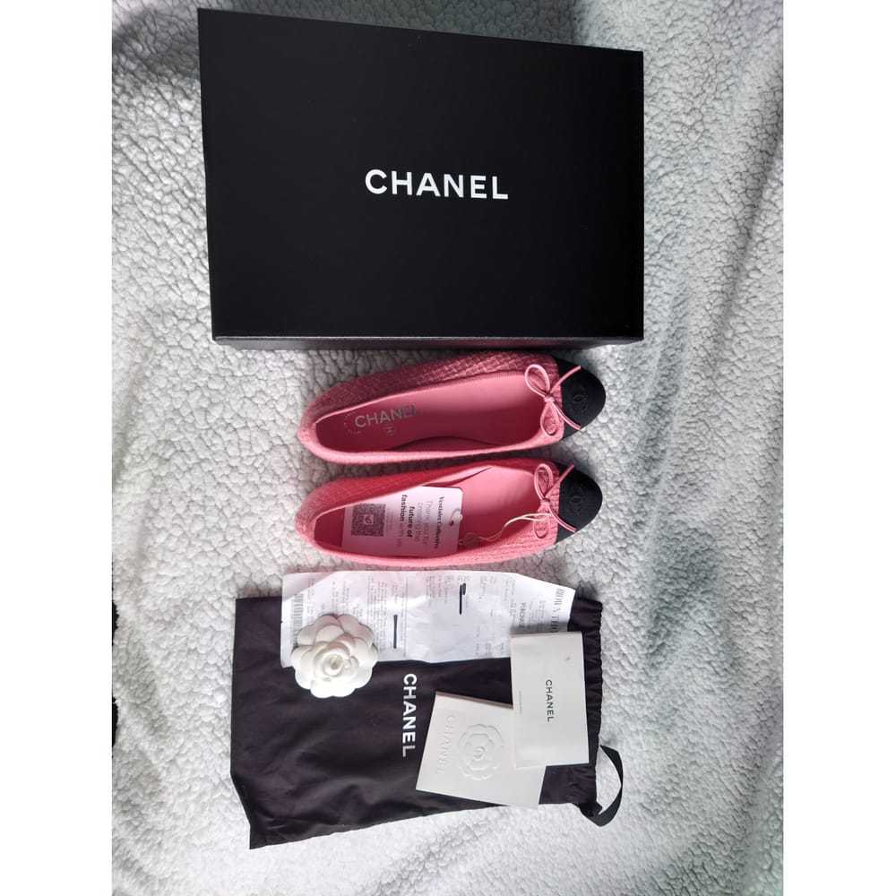 Chanel Tweed ballet flats - image 7