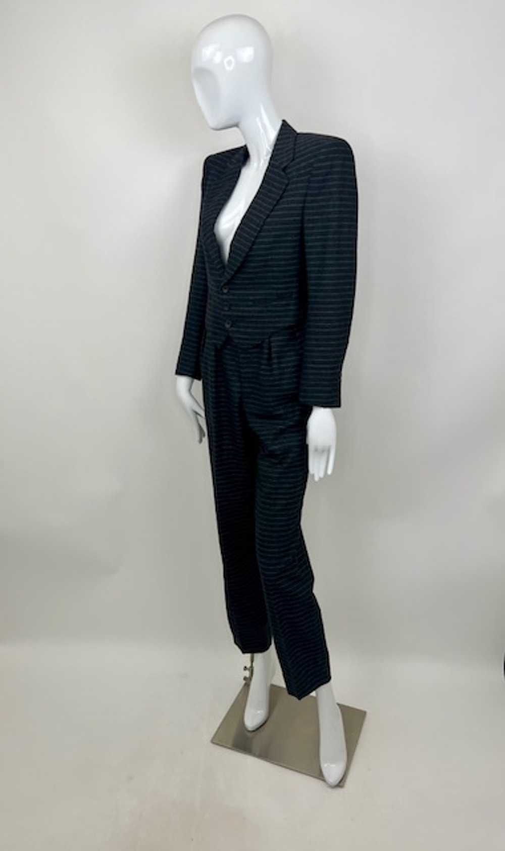 Tommy Nutter 1983 Worsted Wool Tailored Suit - image 4