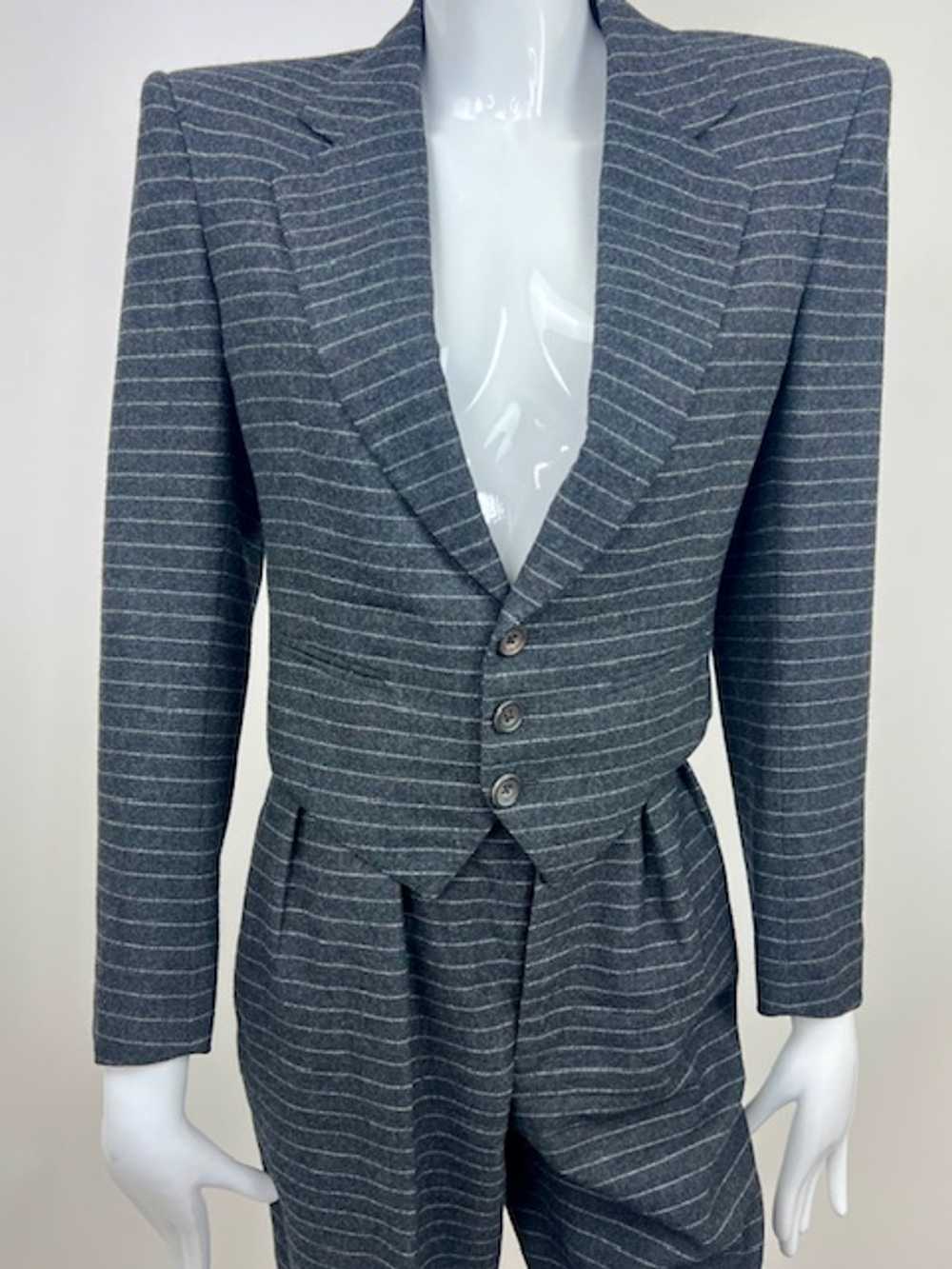 Tommy Nutter 1983 Worsted Wool Tailored Suit - image 6