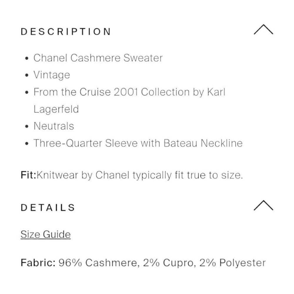 Chanel Cashmere cardigan - image 10