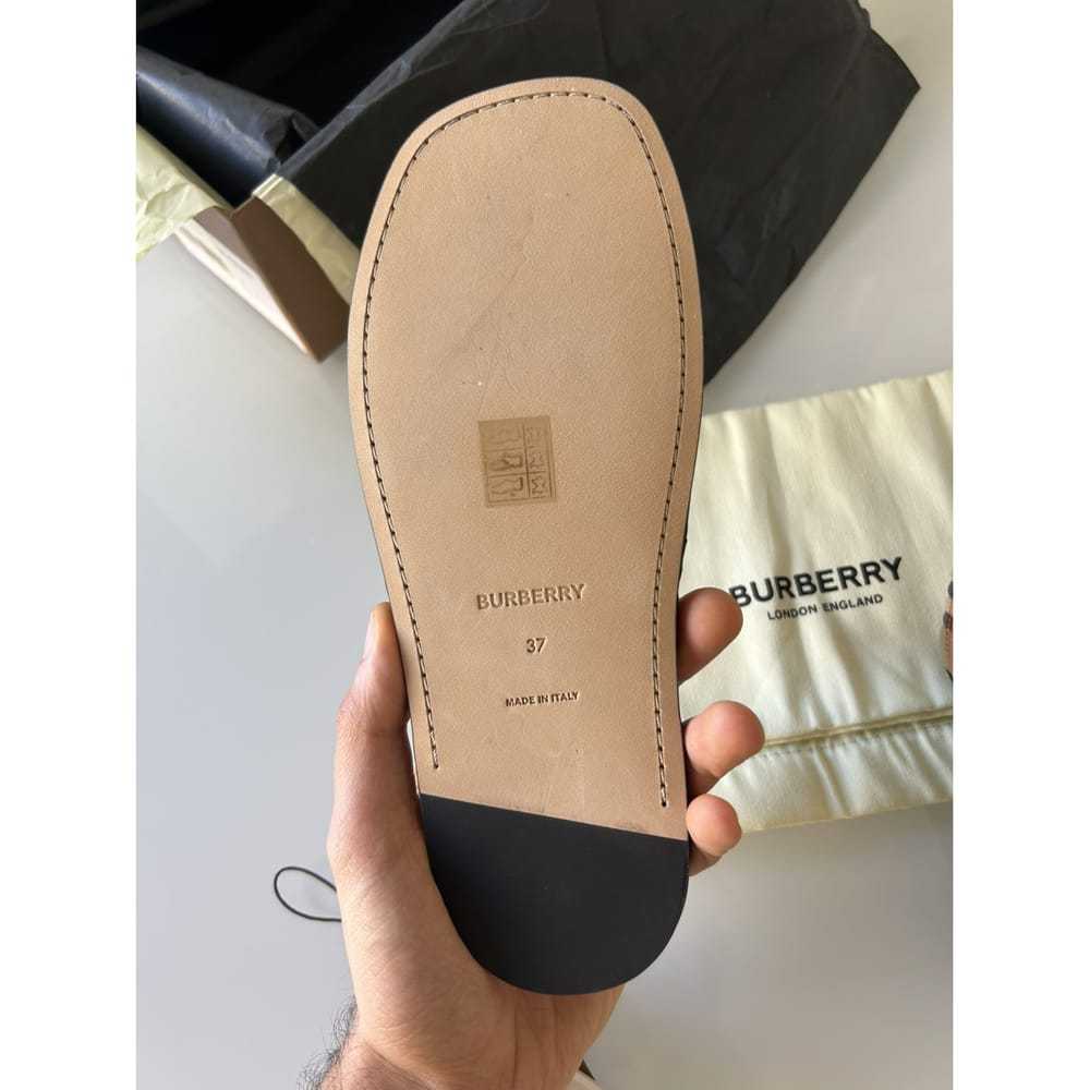 Burberry Leather mules - image 8