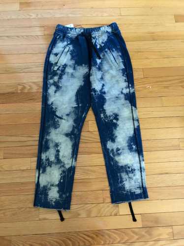 Faith Connexion Rare bleached track pants with tie