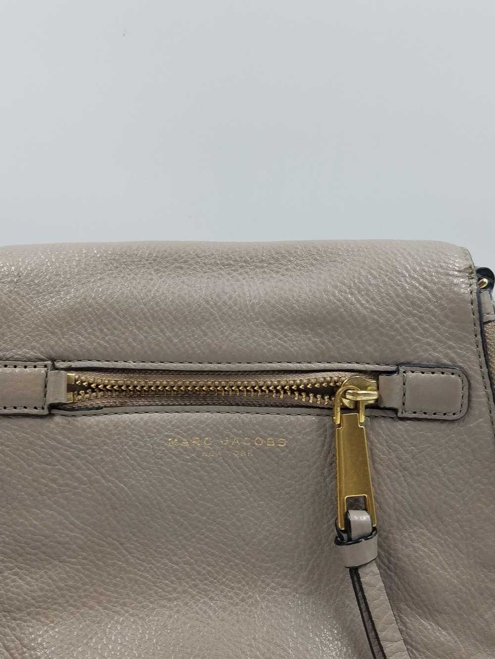 Authentic Marc Jacobs Taupe Saddle Bag - image 7