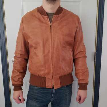 80s Faux Leather Jacket - image 1