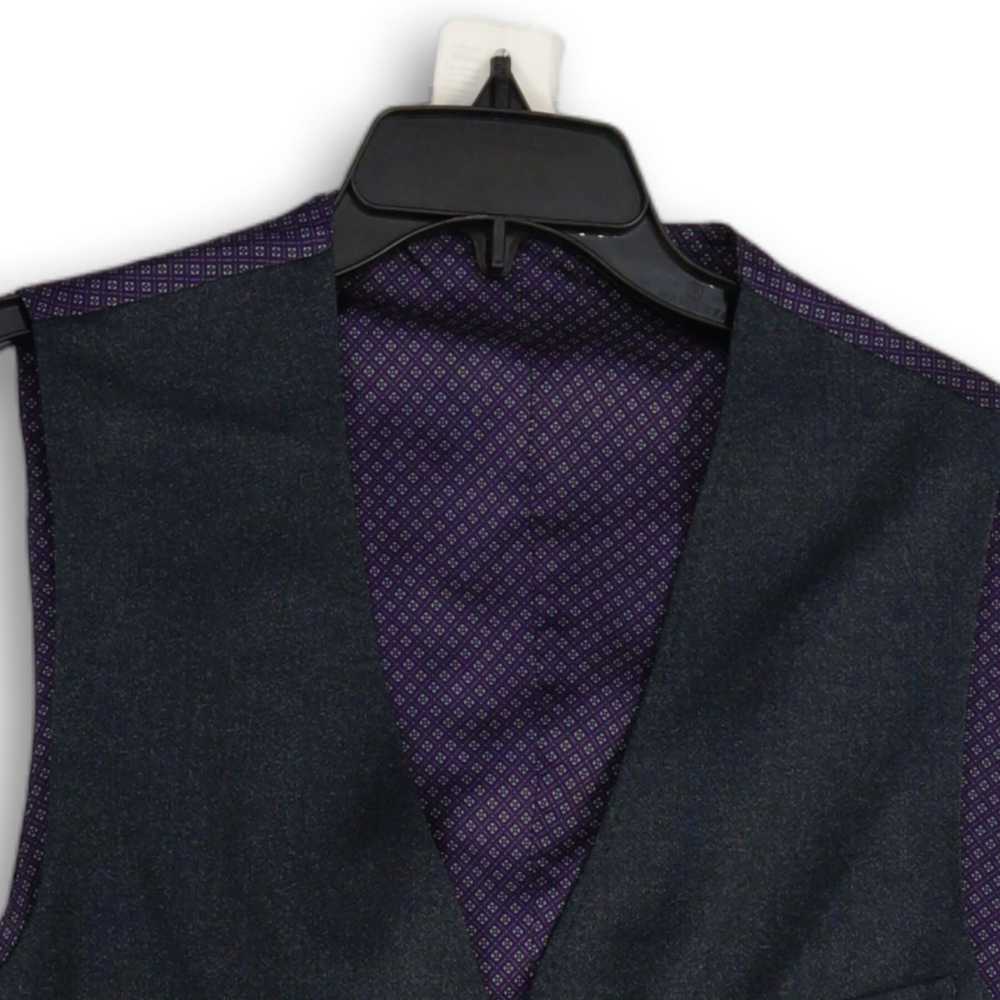 Ted Baker NWT Mens Black Purple Welt Pocket Butto… - image 3