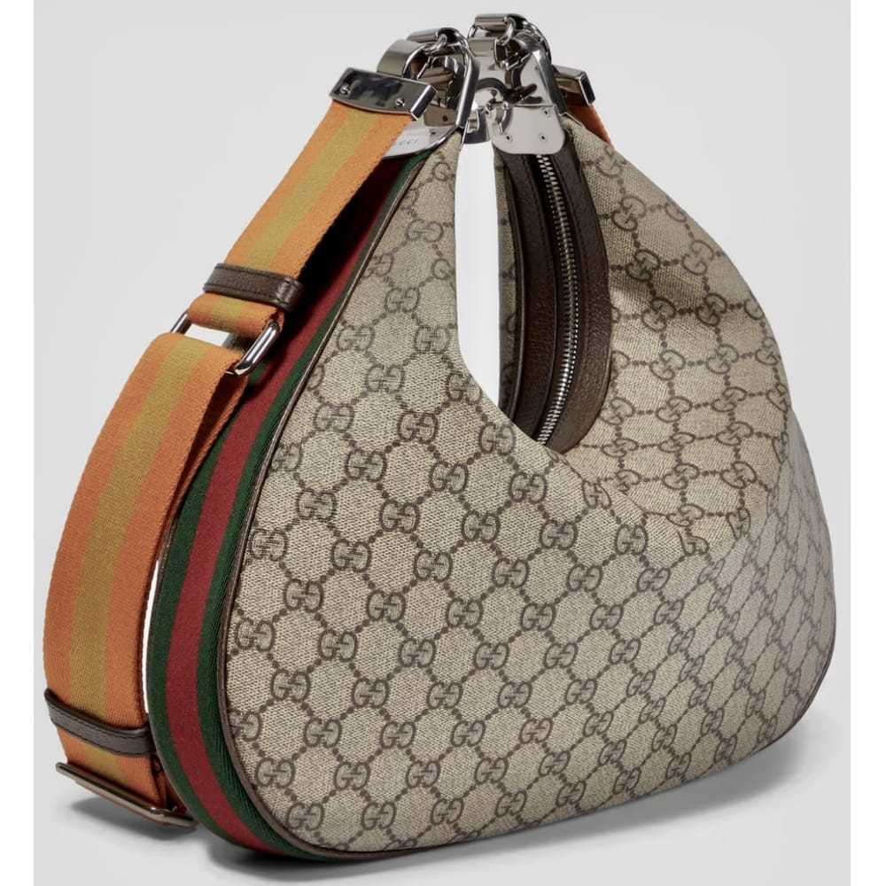 Gucci Attache leather handbag - image 11