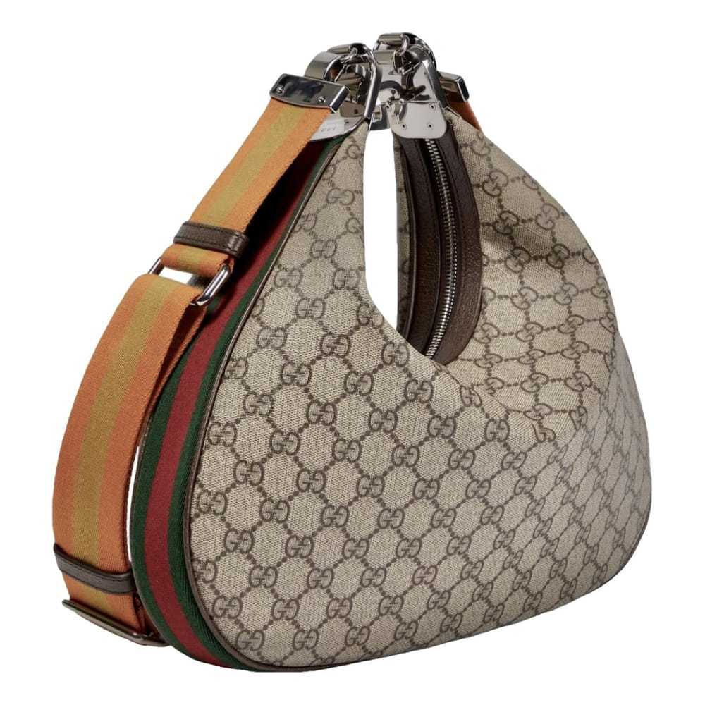 Gucci Attache leather handbag - image 1