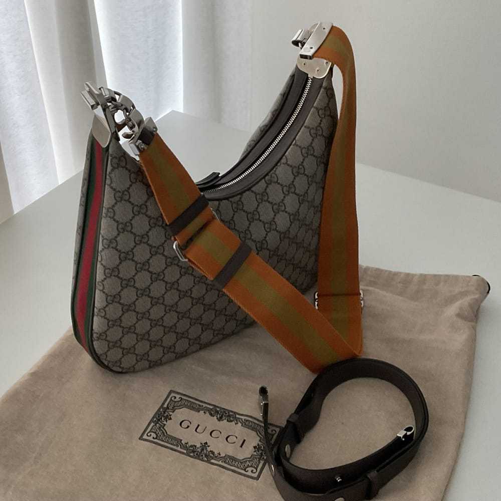 Gucci Attache leather handbag - image 2