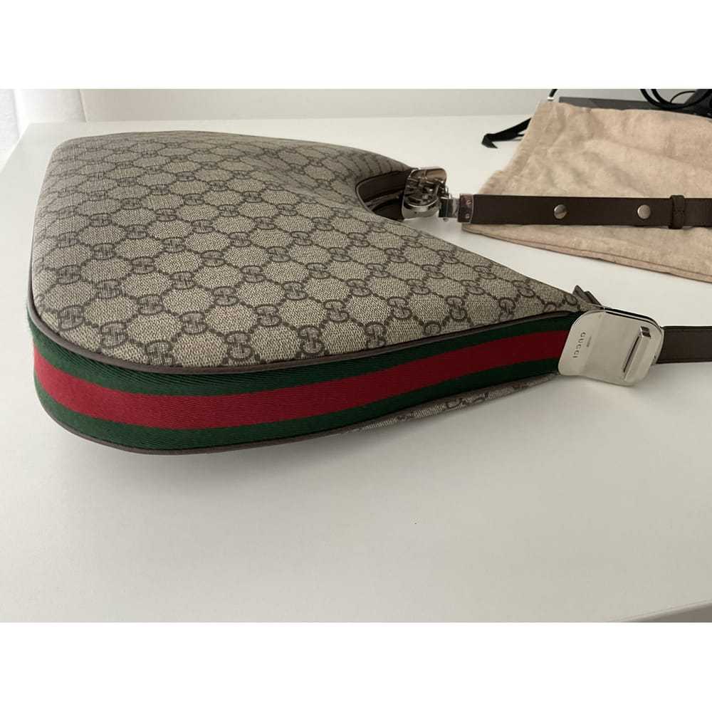 Gucci Attache leather handbag - image 4