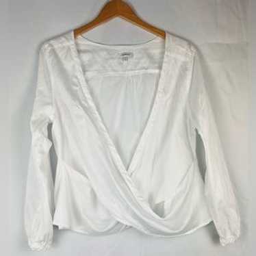 Mystree Cross Front Button Down Blouse - image 1