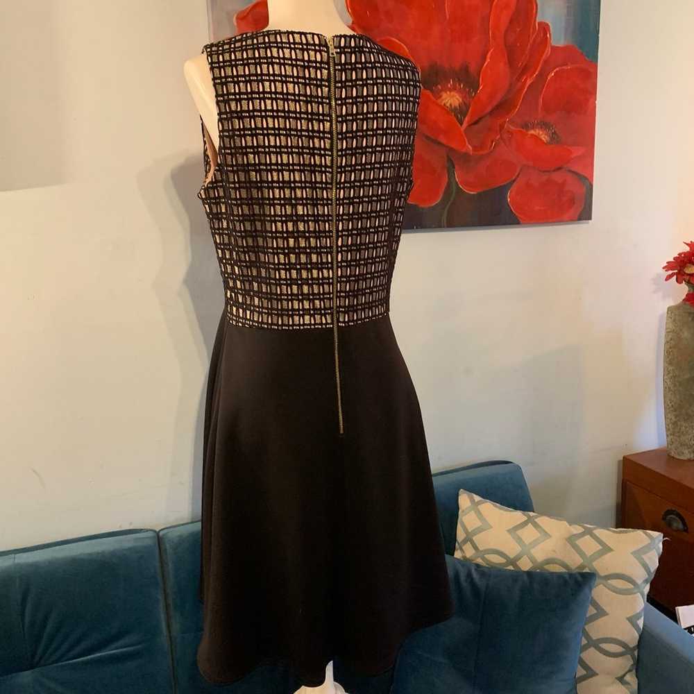 Women’s  Belle Badgley Mischka Textured Dress Bla… - image 5