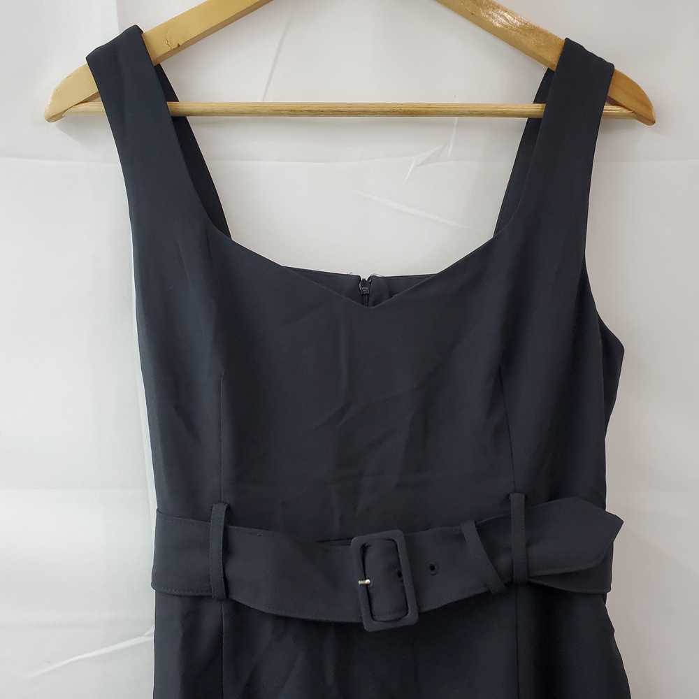 Banana Republic Black Sleeveless Midi Dress Petit… - image 3