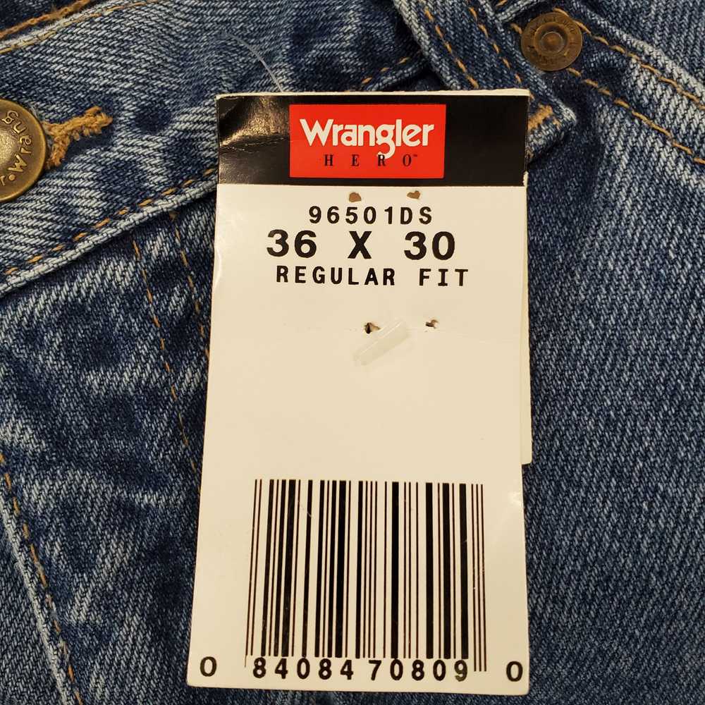 Wrangler Men Blue Jeans Sz 36x30 NWT - image 4