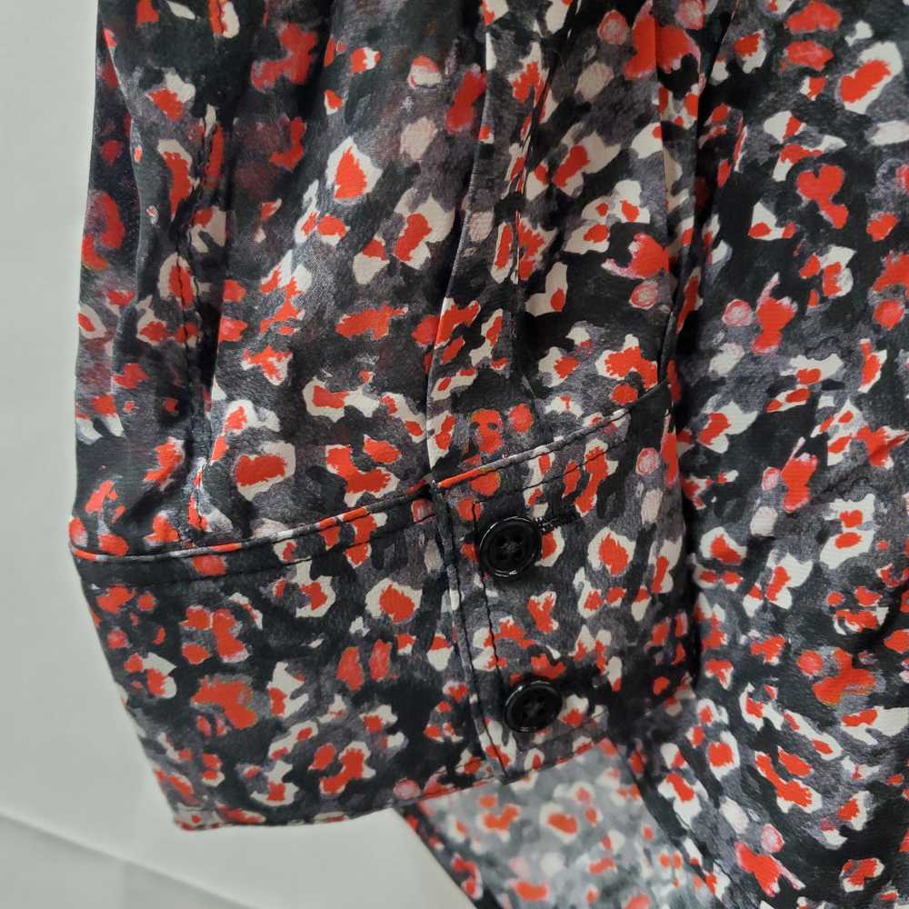 The Kooples Paris Floral Button Up LS Shirt Women… - image 3