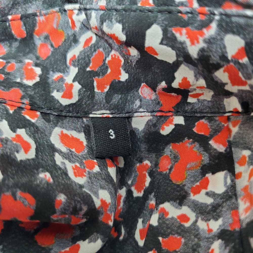 The Kooples Paris Floral Button Up LS Shirt Women… - image 5