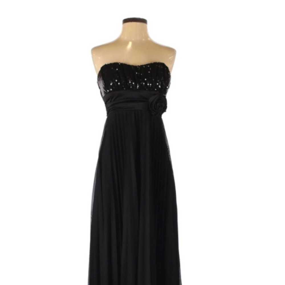 Speechless black maxi Cocktail Dress Small - image 5