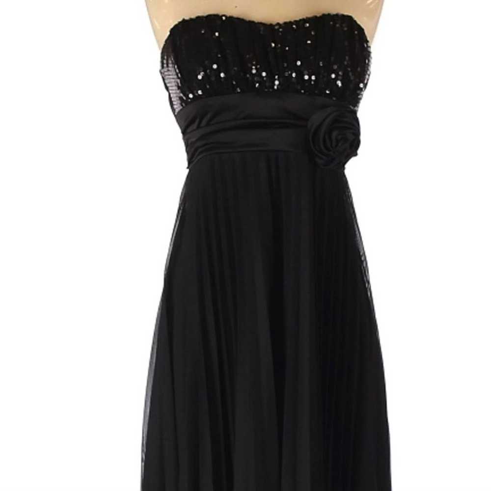 Speechless black maxi Cocktail Dress Small - image 7