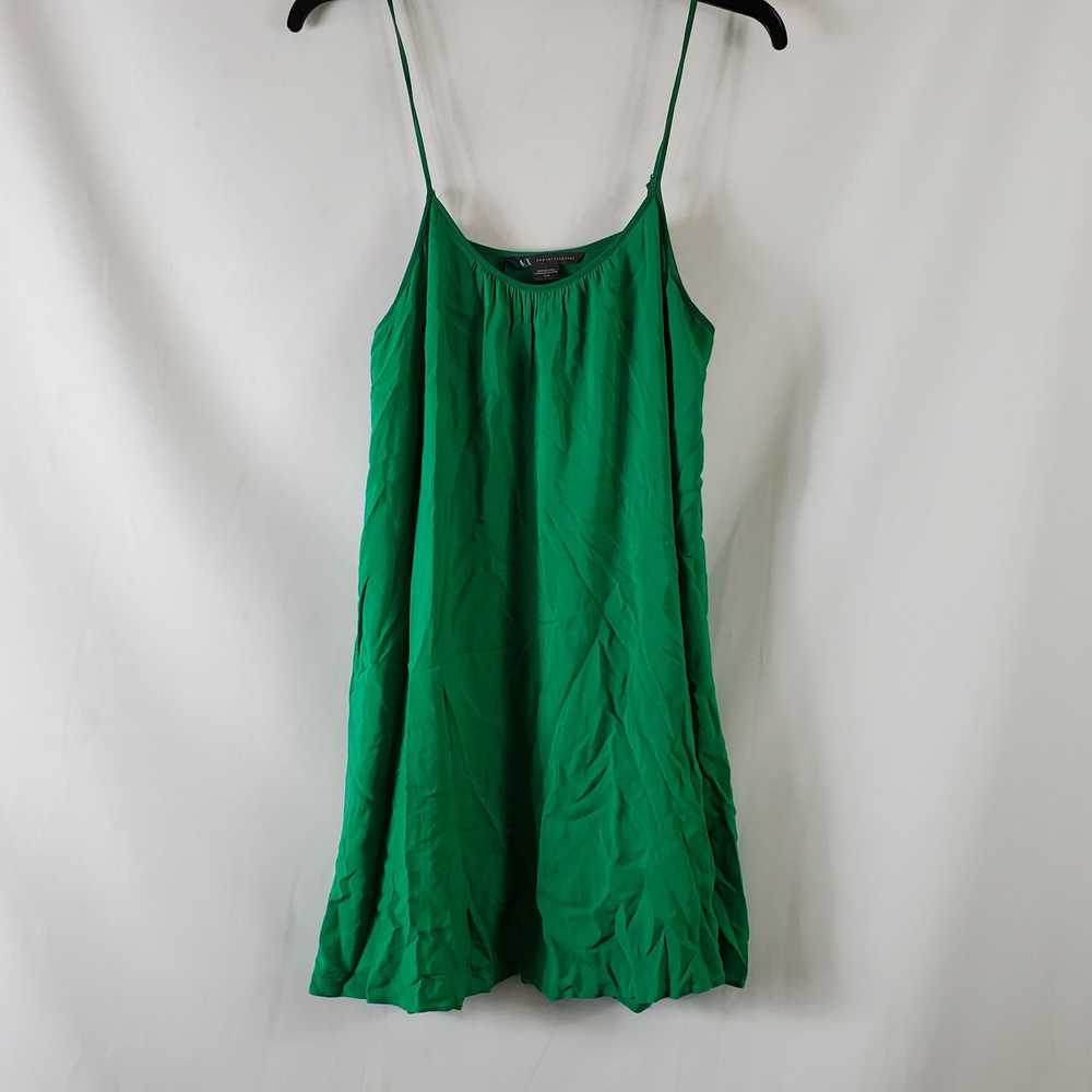 Armani Exchange Women Green Sleeveless Mini Dress… - image 3